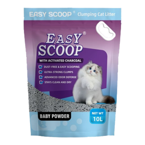 Easy Scoop Cat Litter Babypowder | 10L